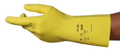 Imagen del producto GUANTE ANSELL ALPHATEC 87-190 AMARILLO