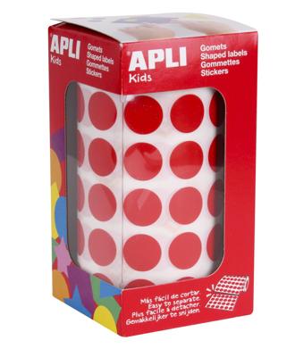 Imagen del producto ROLLO GOMETS REDONDOS DIAM. 15 ROJO 4857