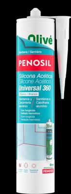 Imagen del producto PENOSIL SILICONA ACETICA UNIVERSAL 360 BLANCA 280ML