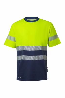 Imagen del producto CAMISETA MC ALGODON BICOLOR CINTA SEGMENTADA 305643
