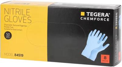 Imagen del producto GUANTE (50 UDS) NITRILO TEGERA CHEMFORCE 84519 AZUL
