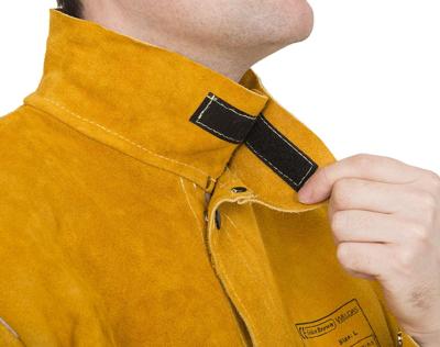 Imagen del producto CHAQUETA SOLDADOR GOLDEN BROWN CUERO SERRAJE VACUNO 44-2530/P