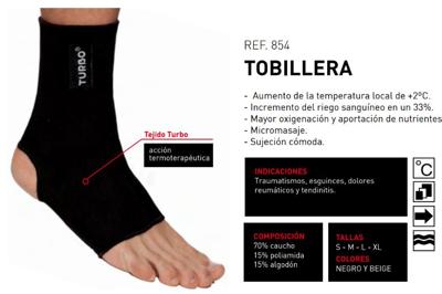 Imagen del producto TOBILLERA TURBO 854
