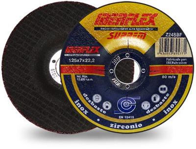 Imagen del producto DISCO DESBASTE IBERFLEX 115X7X22 A24M CH