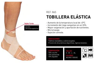 Imagen del producto TOBILLERA ELASTICA TURBO 865
