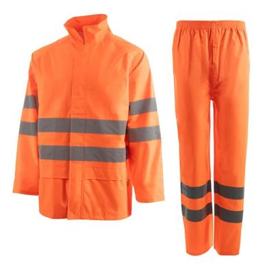 Imagen del producto TRAJE DE LLUVIA MONOCOLOR ALTA VISIBILIDAD DANCE SET HV