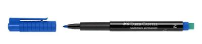 Imagen del producto ROTULADOR PERMANENTE MULTIMARK PUNTA M AZUL FABER-CASTELL 152551