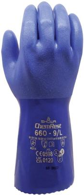 Imagen del producto GUANTE PVC SHOWA 660/34 T-9/L