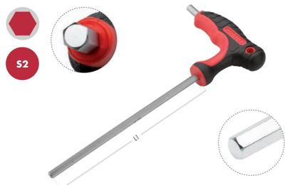 Imagen del producto LLAVE ALLEN C/MANGO 4MM 617-04