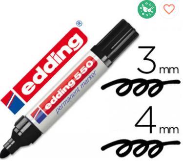 Imagen del producto ROTULADOR EDDING 550 NEGRO