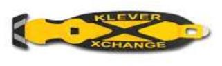 Imagen del producto CUTTER KCJ-XC-20 NARROW KLEVER XCHANGE NARANJA