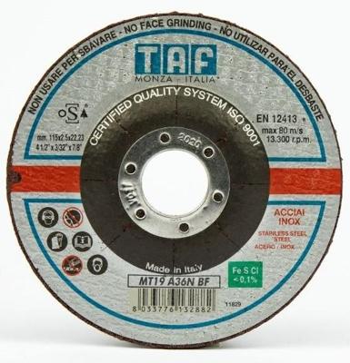 Imagen del producto DISCO CORTE BIT40 A46R 125X1 ACERO E INOX