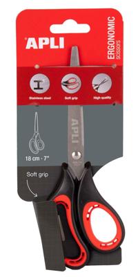Imagen del producto TIJERA OFICINA ERGONOMICA 18CM 19648